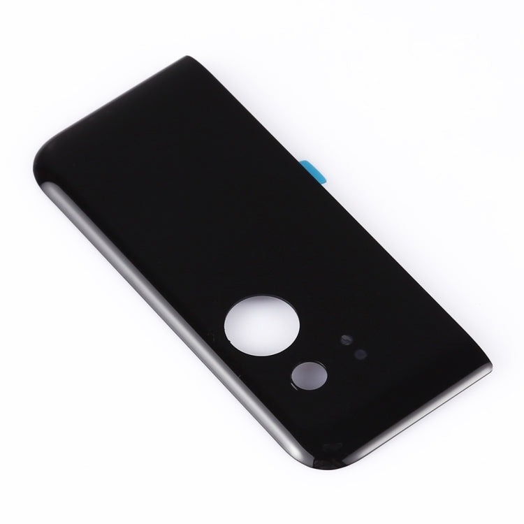 Couvercle de batterie Google Pixel 2 Couvercle supérieur de l'objectif en verre (noir)