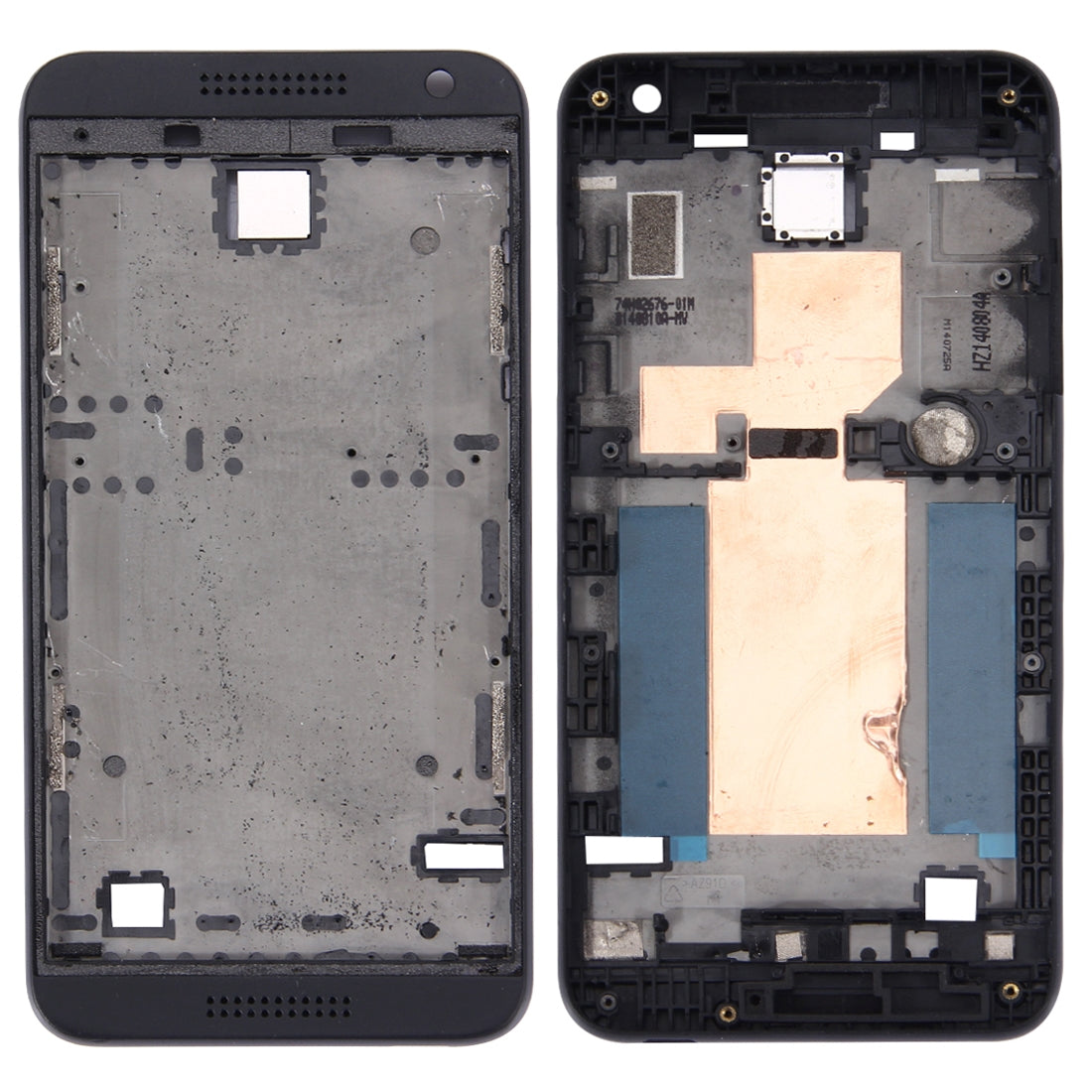 Chassis LCD Intermediate Frame HTC Desire 610 Gray