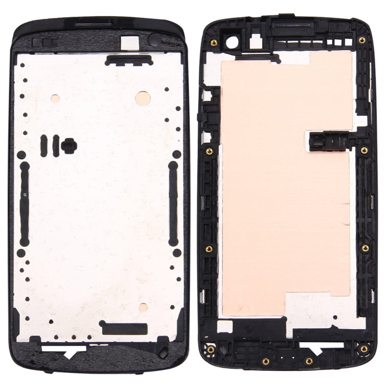 Placa de Bisel de Marco LCD de Carcasa Frontal Para HTC Desire 500 (Negro)