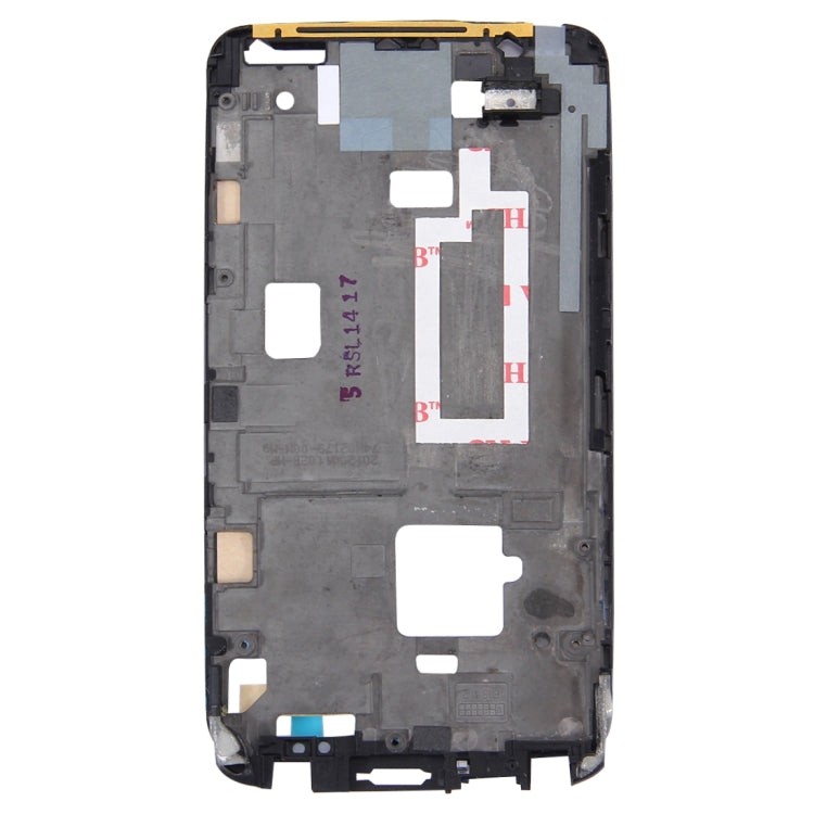 Front Housing LCD Frame Bezel Plate for HTC One X (Black)