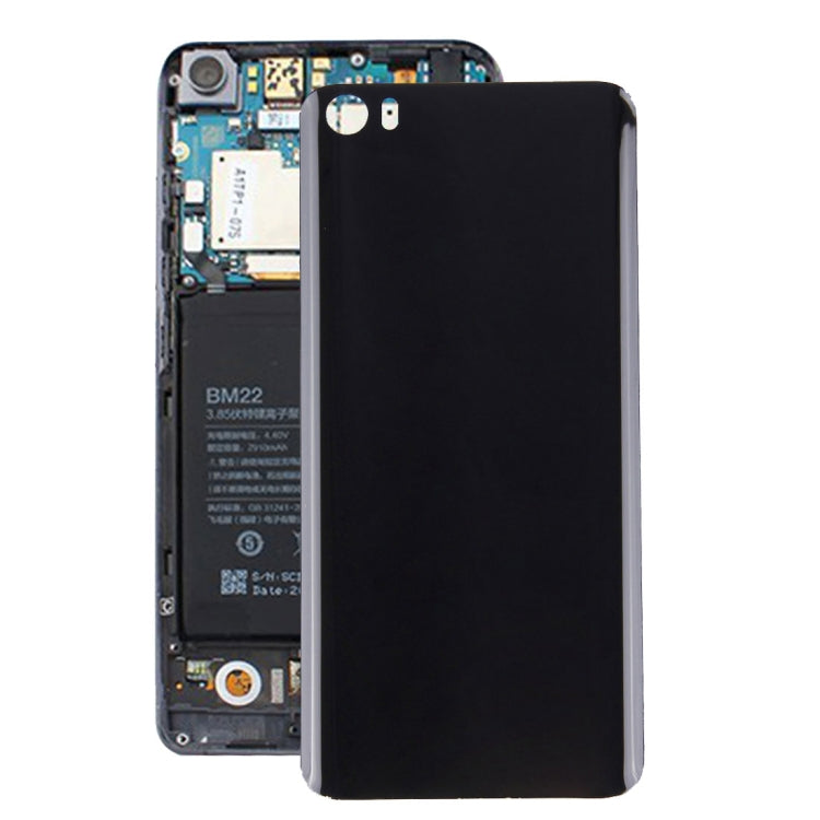 Cache arrière de batterie d'origine pour Xiaomi MI 5 (sans support) (noir)