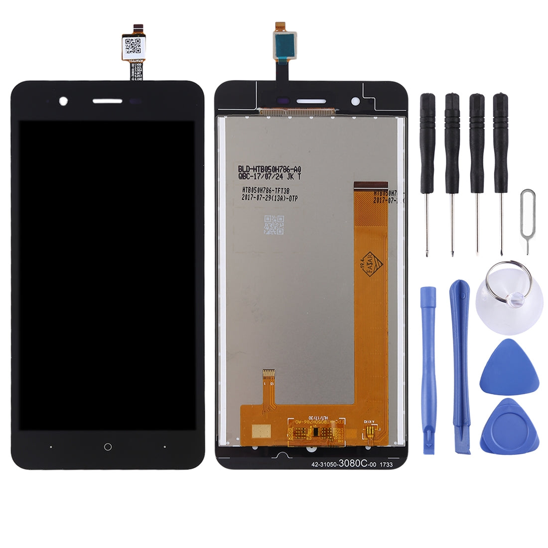 LCD Screen + Touch Digitizer Wiko Harry Black