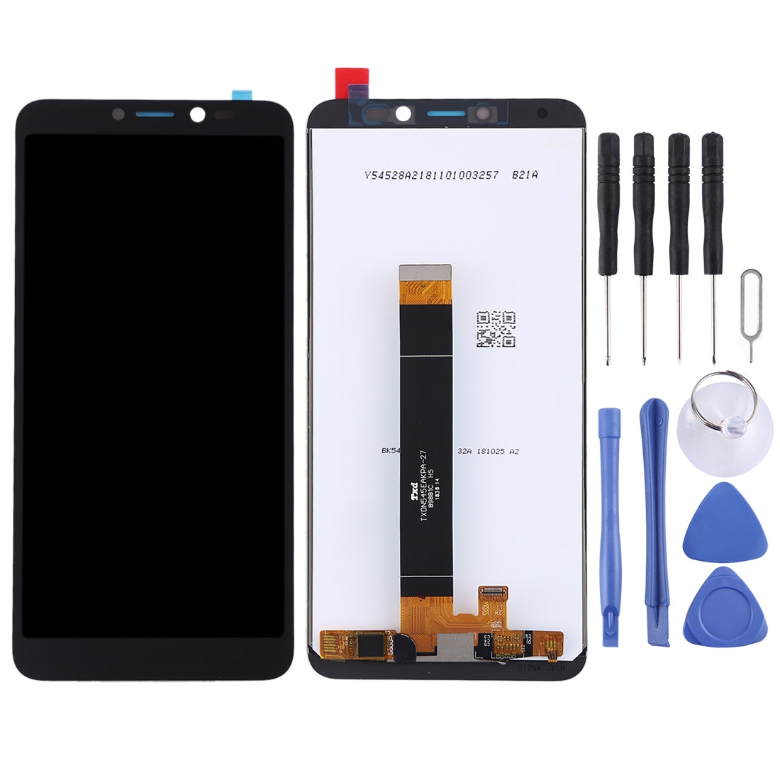 LCD Screen + Touch Digitizer Wiko Harry2 Black