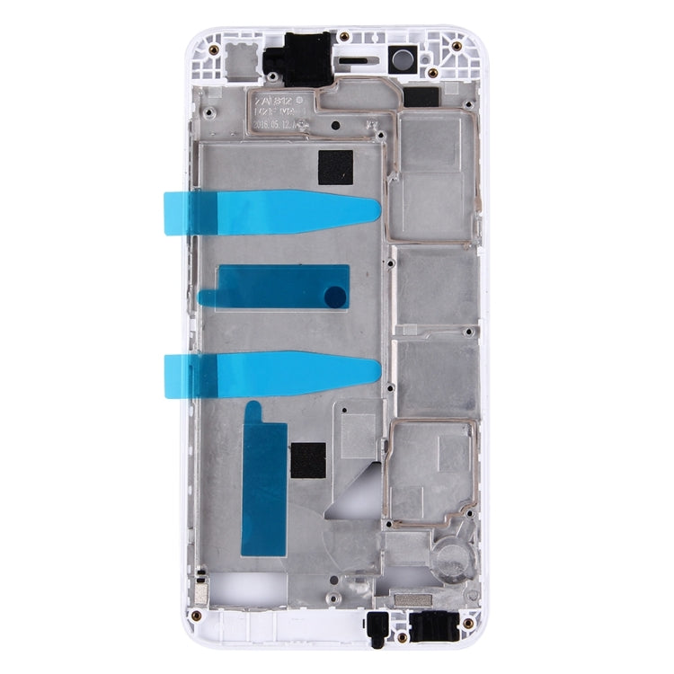Huawei Enjoy 5S Front Housing LCD Frame Bezel Plate (Blanc)