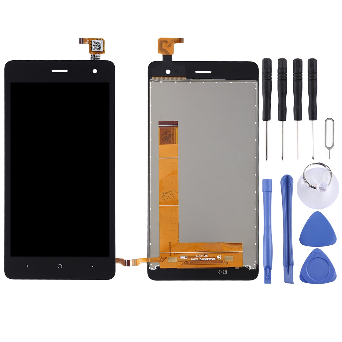 LCD Screen + Touch Digitizer Wiko Jerry 2 Black