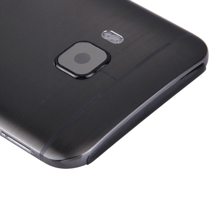Couvercle du boîtier arrière pour HTC One M9 (noir)