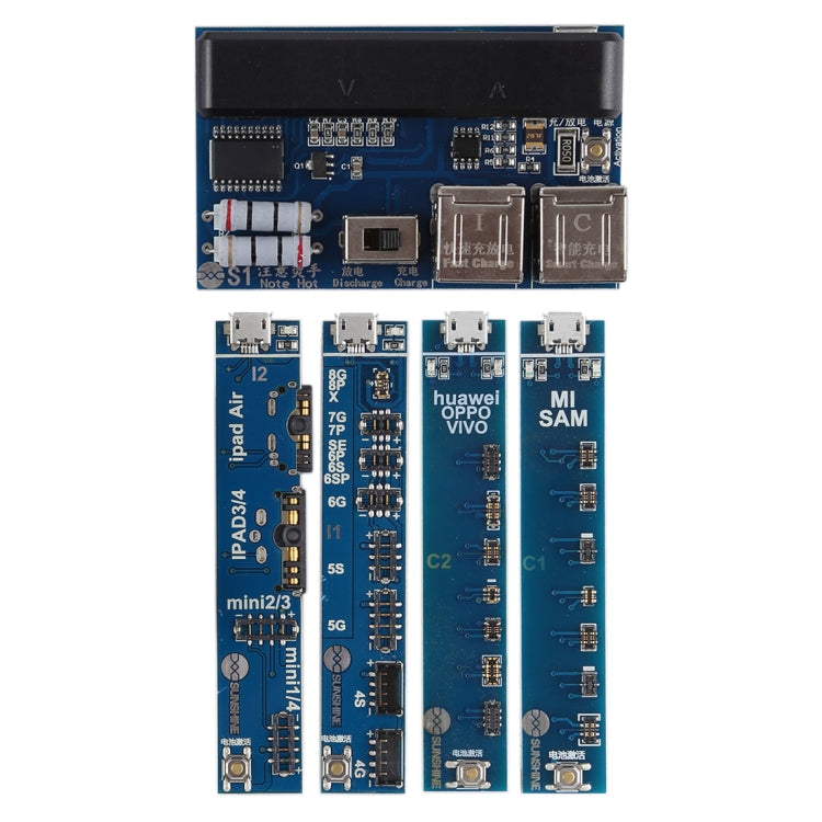 Universal Charge Activation Board SS-909 For iPhone X &amp; 8 Plus &amp; 8 &amp; 7 Plus &amp; 7 &amp; 6S Plus &amp; 6S &amp; 6 Plus &amp; 6 &amp; 5S &amp; 5 &amp; 4s &amp; 4 &amp; iPad &amp; Huawei &amp; Oppo &amp; Vivo