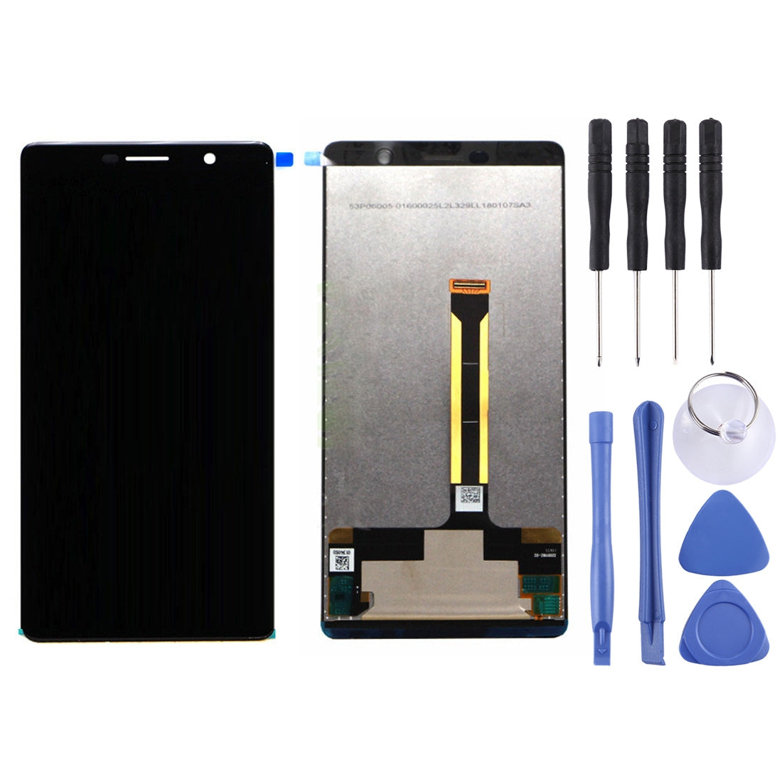 Pantalla LCD + Tactil Digitalizador Nokia 7 Plus E9 Plus Negro