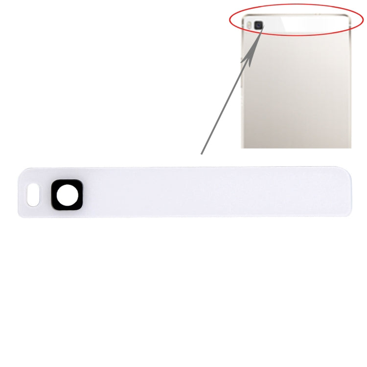 Lentille Caméra Arrière Huawei P8 (Blanc)