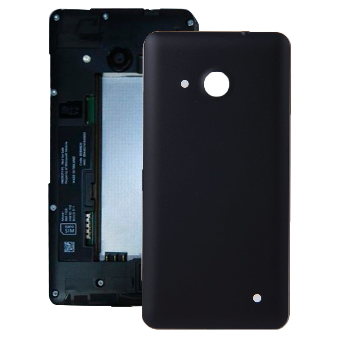 Tapa Bateria Back Cover Microsoft Lumia 550 Negro
