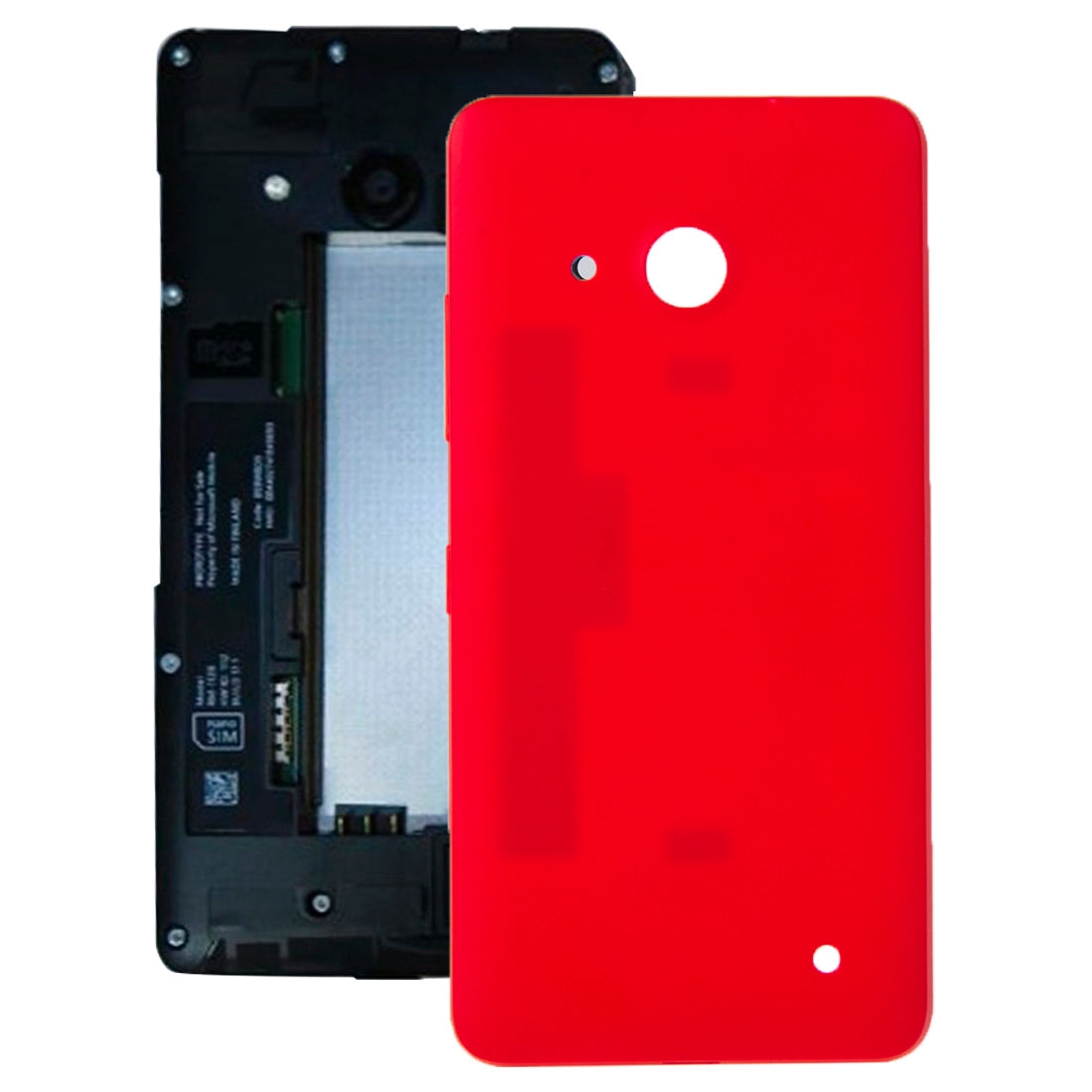 Tapa Bateria Back Cover Microsoft Lumia 550 Rojo