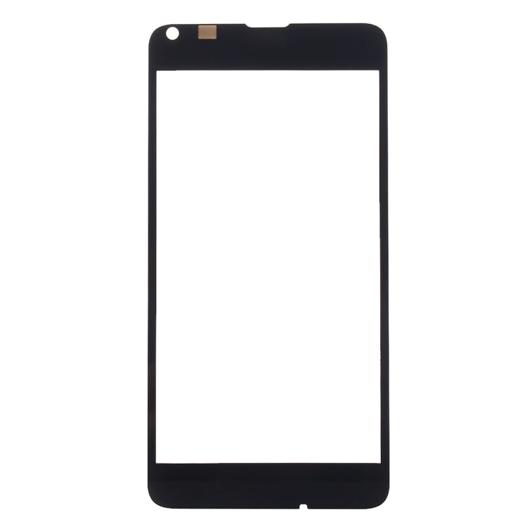 Front Screen Outer Glass Lens for Microsoft Lumia 640 (Black)