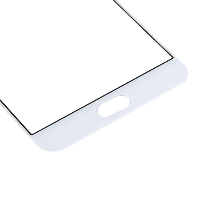 Oppo R9 / F1 Plus Lentille en verre extérieure de l'écran avant (Blanc)