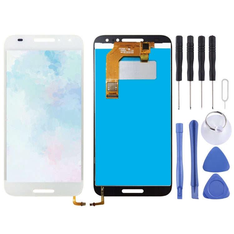 LCD Screen and Digitizer Complete Assembly for Alcatel A3 5046 / 5046D / 5046X / OT5046 (White)