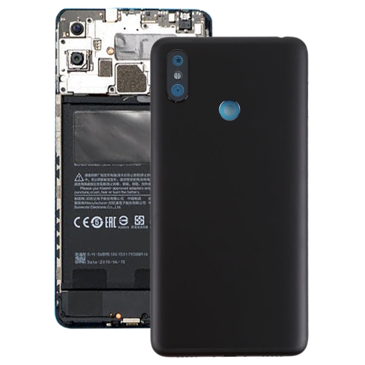 Battery Cover For Xiaomi MI Max 3 (Black)