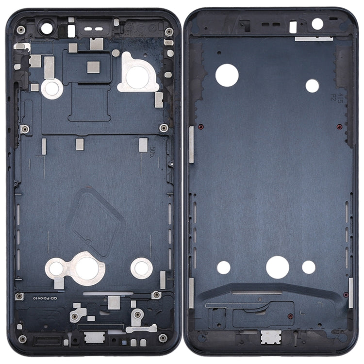Placa de Bisel de Marco LCD de Carcasa Frontal Para HTC U11 (Negro)
