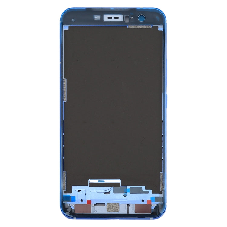 Plaque de lunette du cadre LCD du boîtier avant du HTC U11 (bleu)