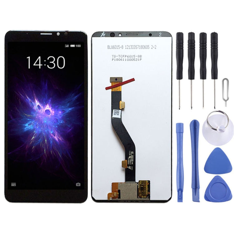 LCD Screen and Digitizer Complete Assembly for Meizu Note 8 (Black)