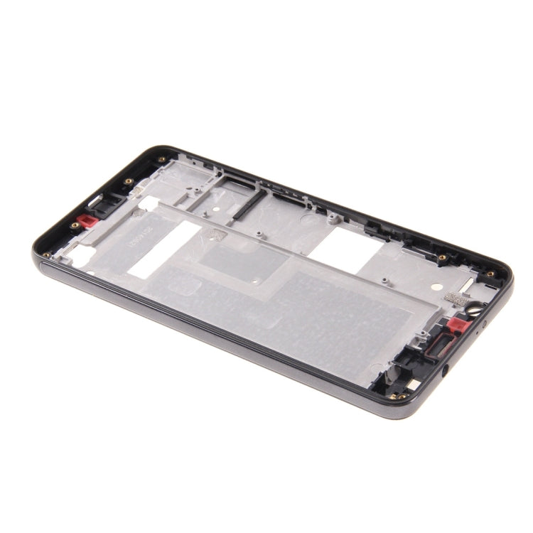 Bisel del Marco del LCD de la Carcasa Frontal del Huawei Honor 6 (Negro)