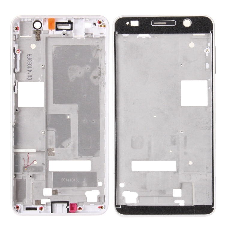 Bisel del Marco LCD de la Carcasa Frontal de Huawei Honor 6 (Blanco)