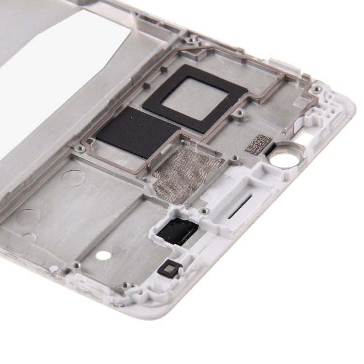 Plaque de lunette du cadre LCD du boîtier avant du Huawei Mate 8 (blanc)