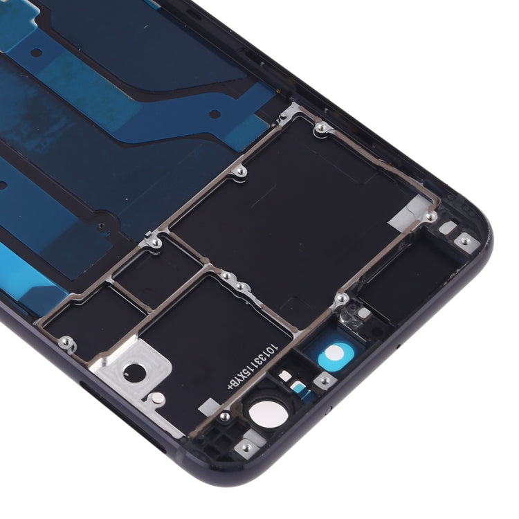 Plaque de lunette de cadre LCD de boîtier avant pour Huawei Honor 8 (noir)