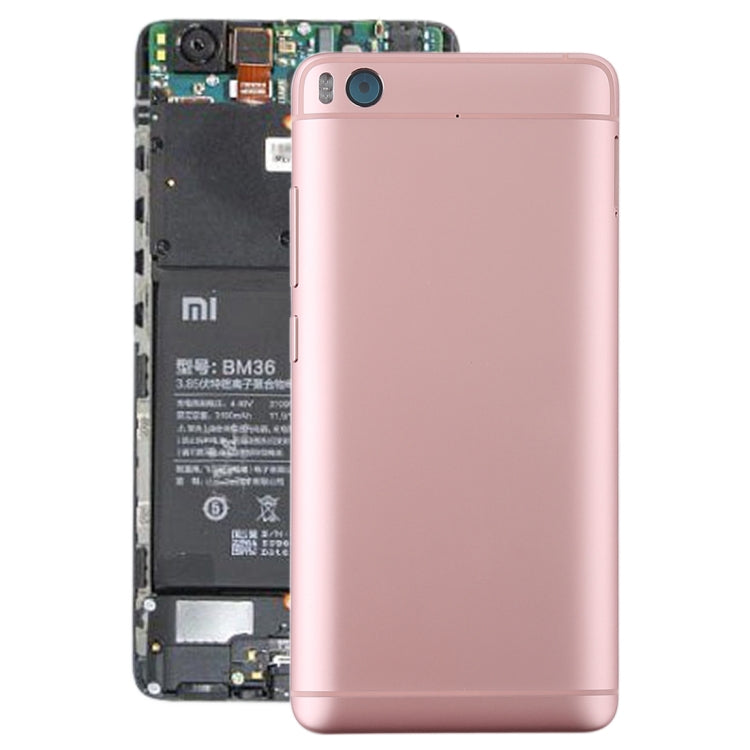 Tapa Trasera de Batería Para Xiaomi MI 5S (Oro Rosa)