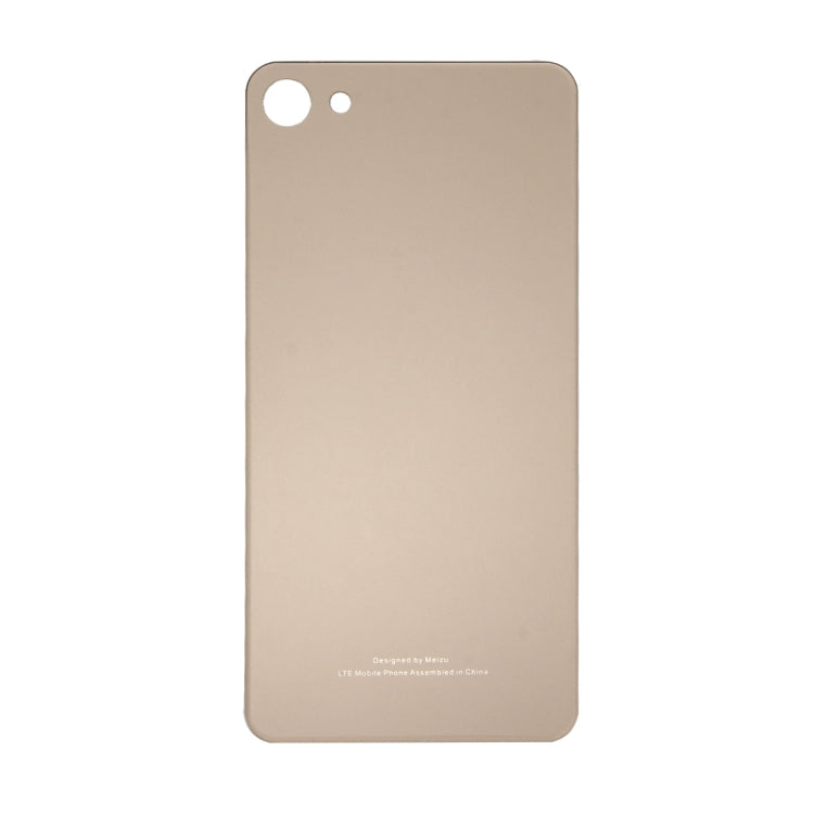 Meizu U10 / Meilan U10 Glass Battery Back Cover with Adhesive (Champagne Gold)