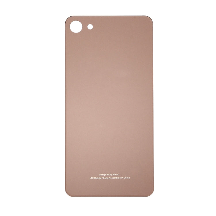 Meizu U10 / Meilan U10 Glass Battery Back Cover with Adhesive (Rose Gold)