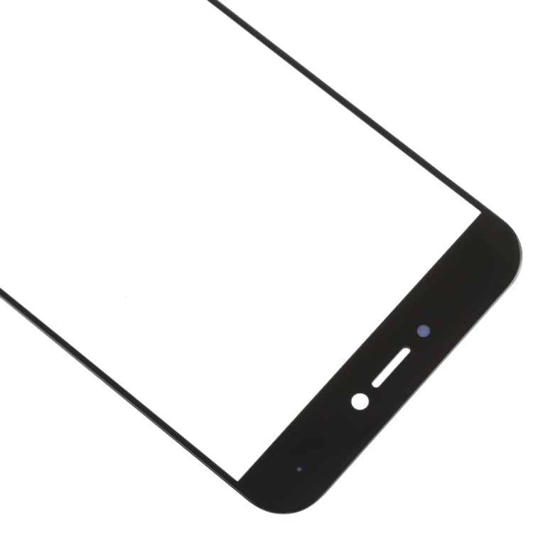 Lentille en verre extérieure de l'écran avant pour Xiaomi MI 5C (noir)