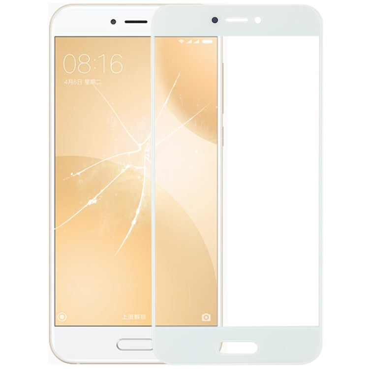 Lente de Cristal Exterior de Pantalla Frontal Para Xiaomi MI 5C (Blanco)