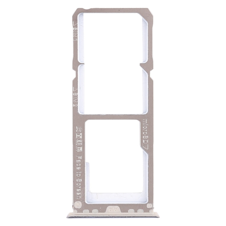 2 x plateau de carte SIM + plateau de carte Micro SD pour Oppo A3 (bleu)