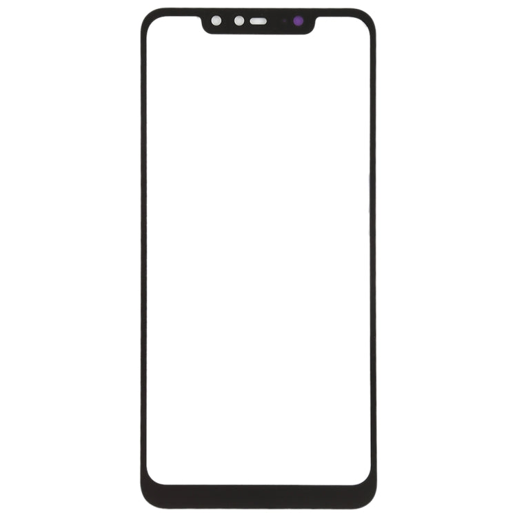 Front Screen Outer Glass Lens for Xiaomi Redmi Note 6 Pro (Black)