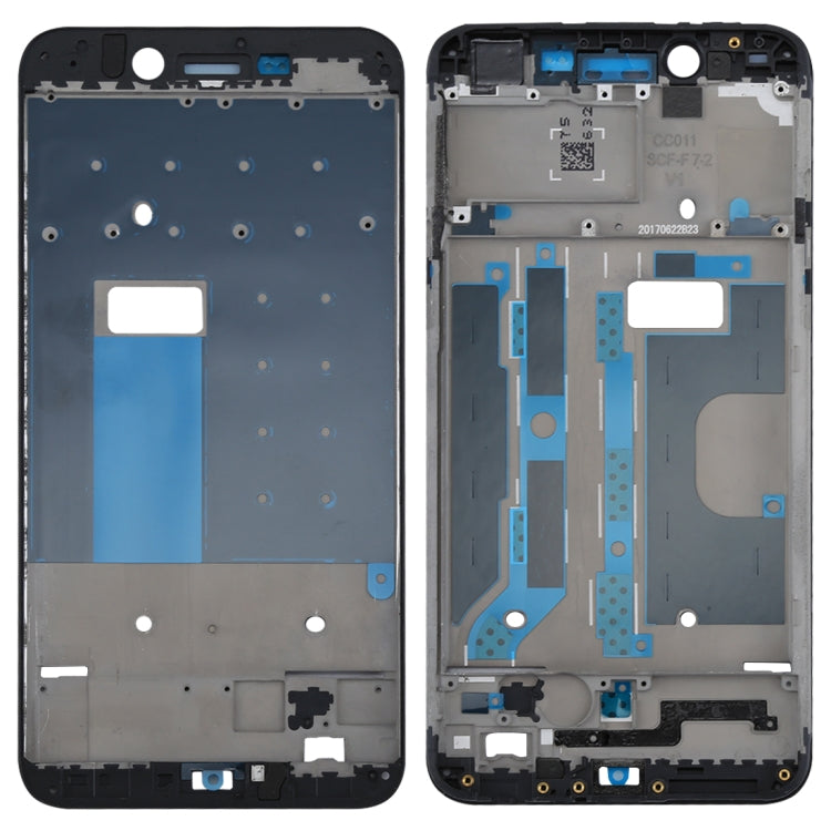 Oppo A77 / F3 Carcasa Frontal Placa de Bisel de Marco LCD (Negro)