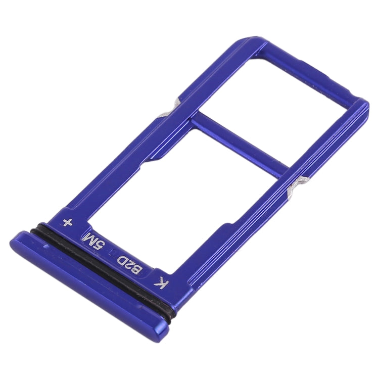 Bandeja de Tarjeta SIM + Bandeja de Tarjeta SIM / Bandeja de Tarjeta Micro SD Para Oppo R15 (Azul)