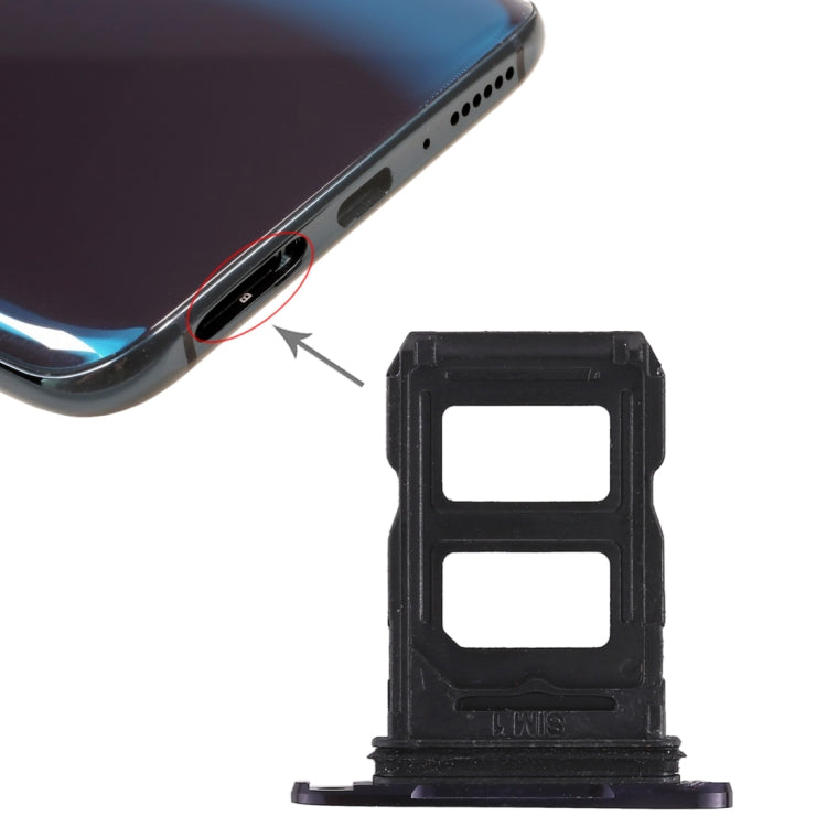 2 x SIM Card Tray For Oppo R17 Pro (Black)