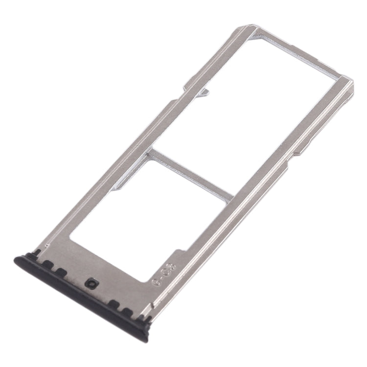 2 x plateau de carte SIM + plateau de carte Micro SD pour Oppo A77 (noir)
