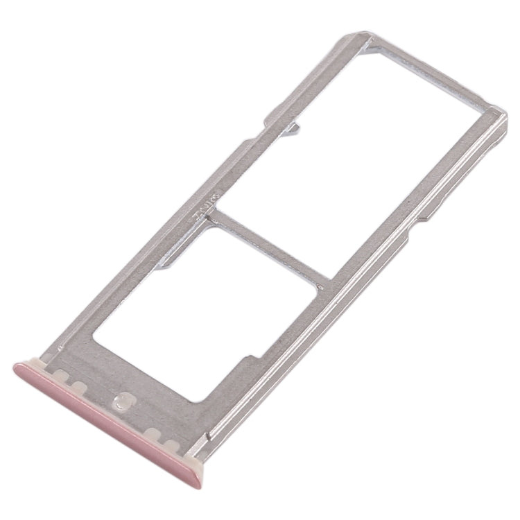2 x Bandeja de Tarjeta SIM + Bandeja de Tarjeta Micro SD Para Oppo A77 (Oro Rosa)