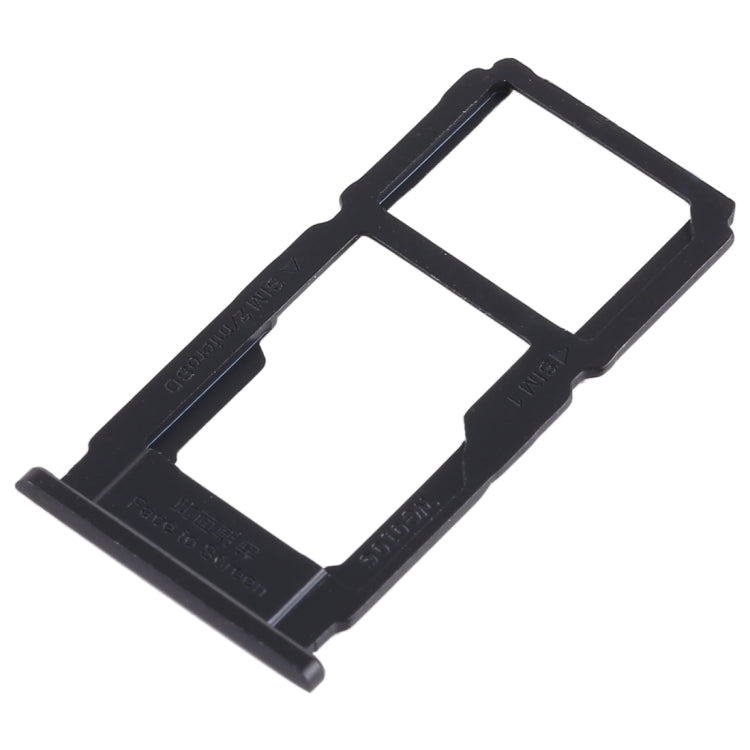Plateau de carte SIM + plateau de carte SIM / plateau de carte Micro SD pour Oppo R11s Plus (noir)