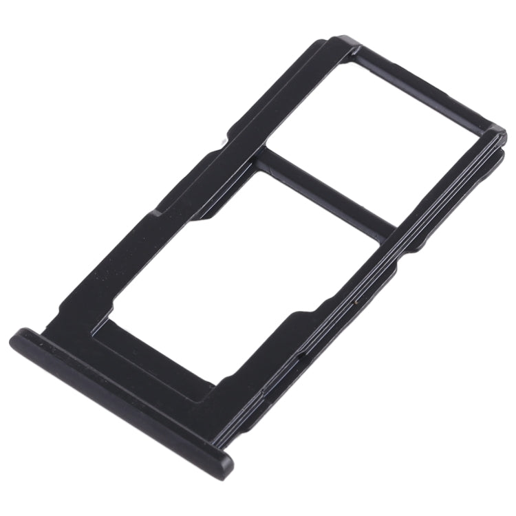 SIM Card Tray + SIM Card Tray / Micro SD Card Tray for Oppo R11s Plus (Black)