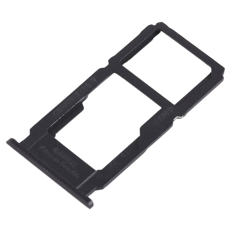 SIM Card Tray + SIM Card Tray / Micro SD Card Tray for Oppo R11 (Black)