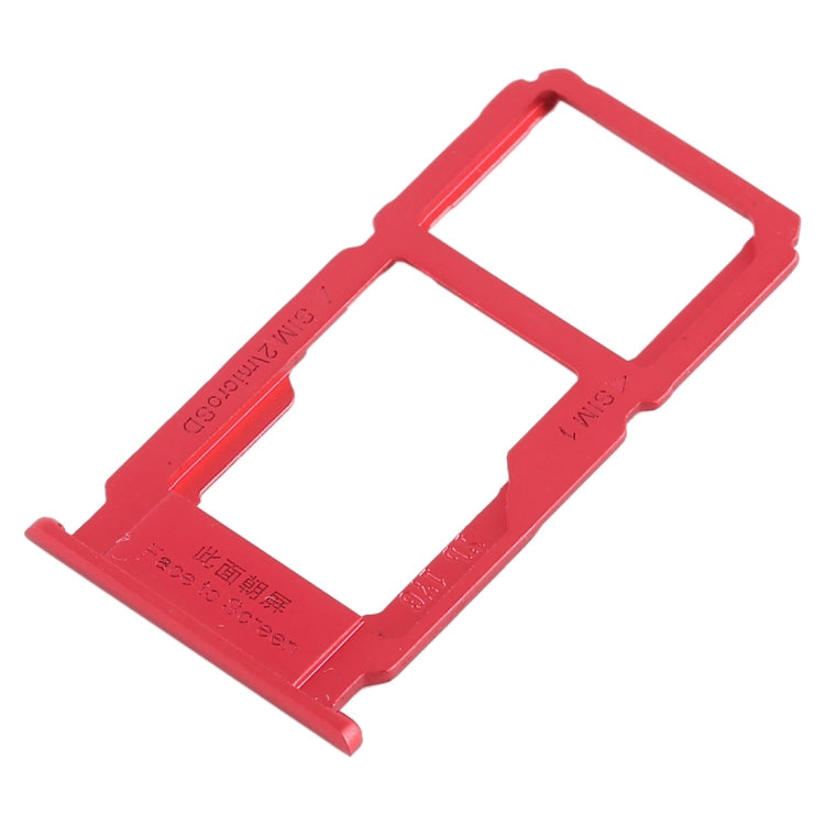 Tiroir Carte SIM + Tiroir Carte SIM / Tiroir Carte Micro SD pour Oppo R11 (Rouge)