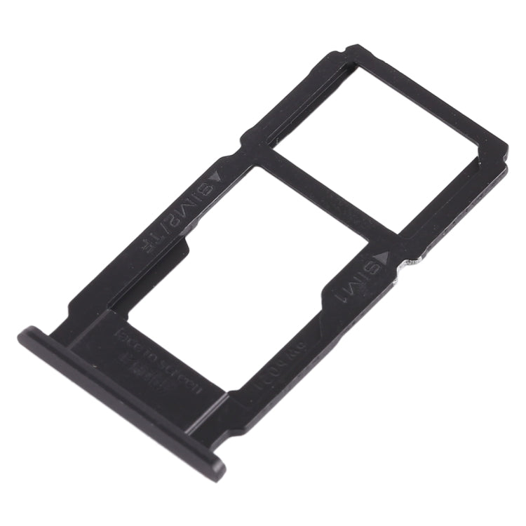 SIM Card Tray + SIM Card Tray / Micro SD Card Tray For Oppo R9sk (Black)