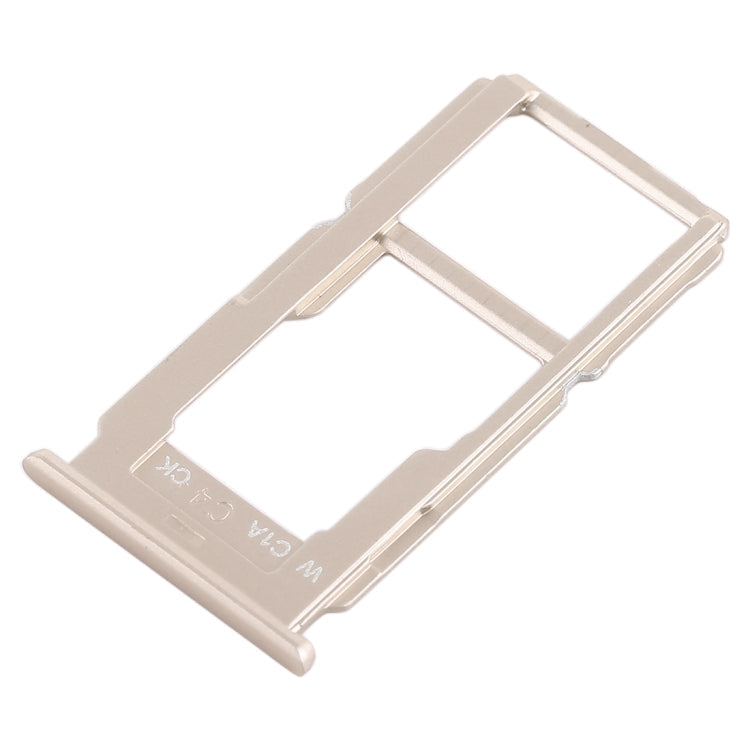 SIM Card Tray + SIM Card Tray / Micro SD Card Tray for Oppo R9sk (Gold)