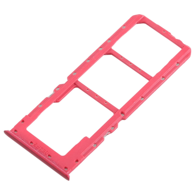 2 x Bandeja de Tarjeta SIM + Bandeja de Tarjeta Micro SD Para Oppo A5 / A3s (Rojo)