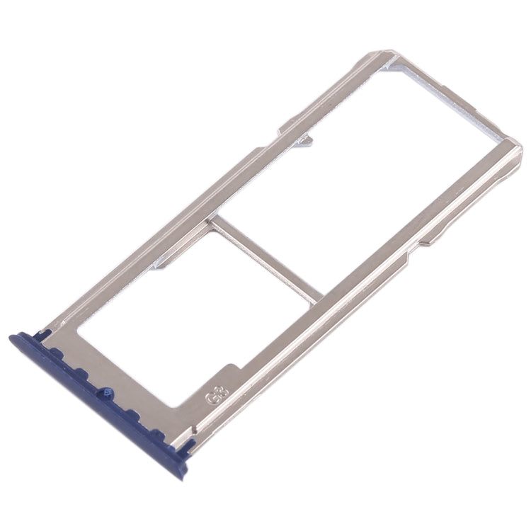 2 x Bandeja de Tarjeta SIM + Bandeja de Tarjeta Micro SD Para Oppo A83 (Azul)
