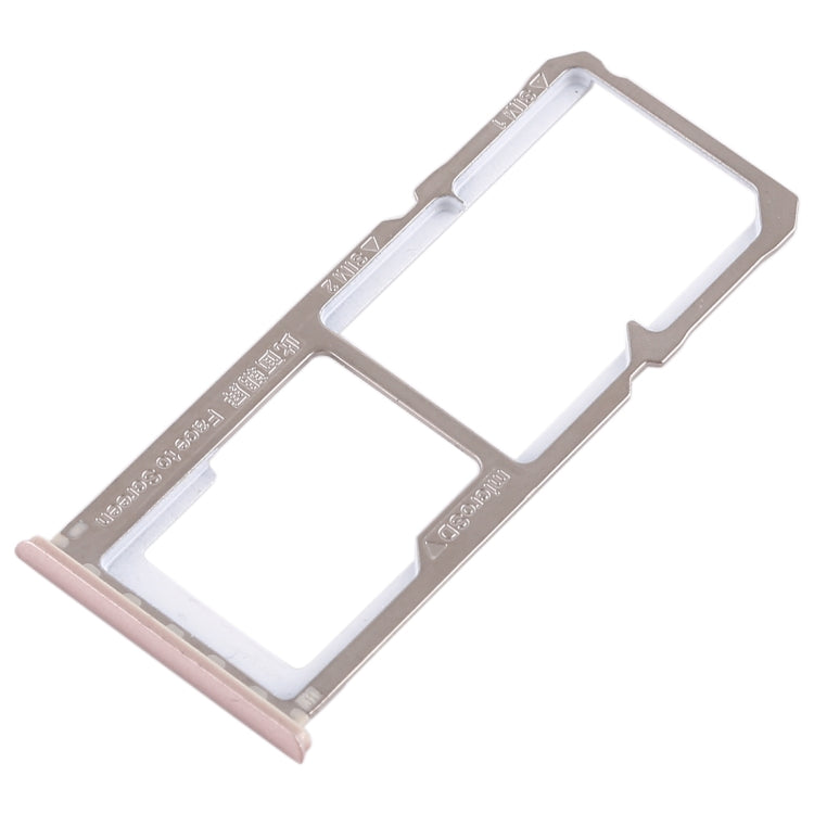 2 x SIM Card Tray + Micro SD Card Tray for Oppo A83 (Rose Gold)