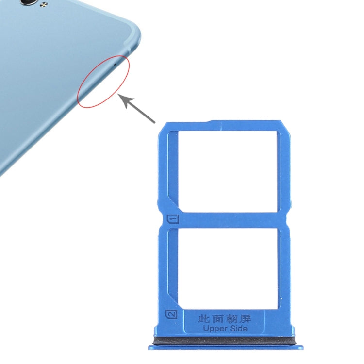 2 x Bandeja de Tarjeta SIM Para Vivo X9i (Azul)
