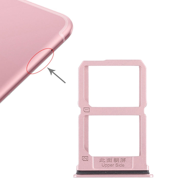 2 SIM Card Tray for vivo X9s (Rose Gold)