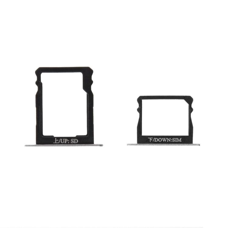 Tiroir Carte SIM et Tiroir Carte Micro SD Huawei P8 (Noir)